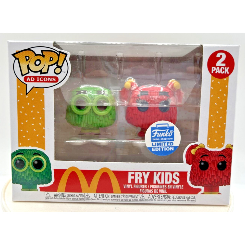 Funko‎ Pop! McDonalds Fry Kids Red & Green F8